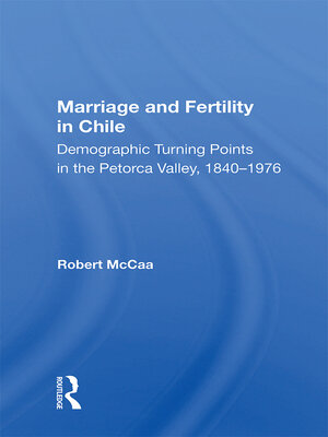 cover image of Marriage and Fertility In Chile